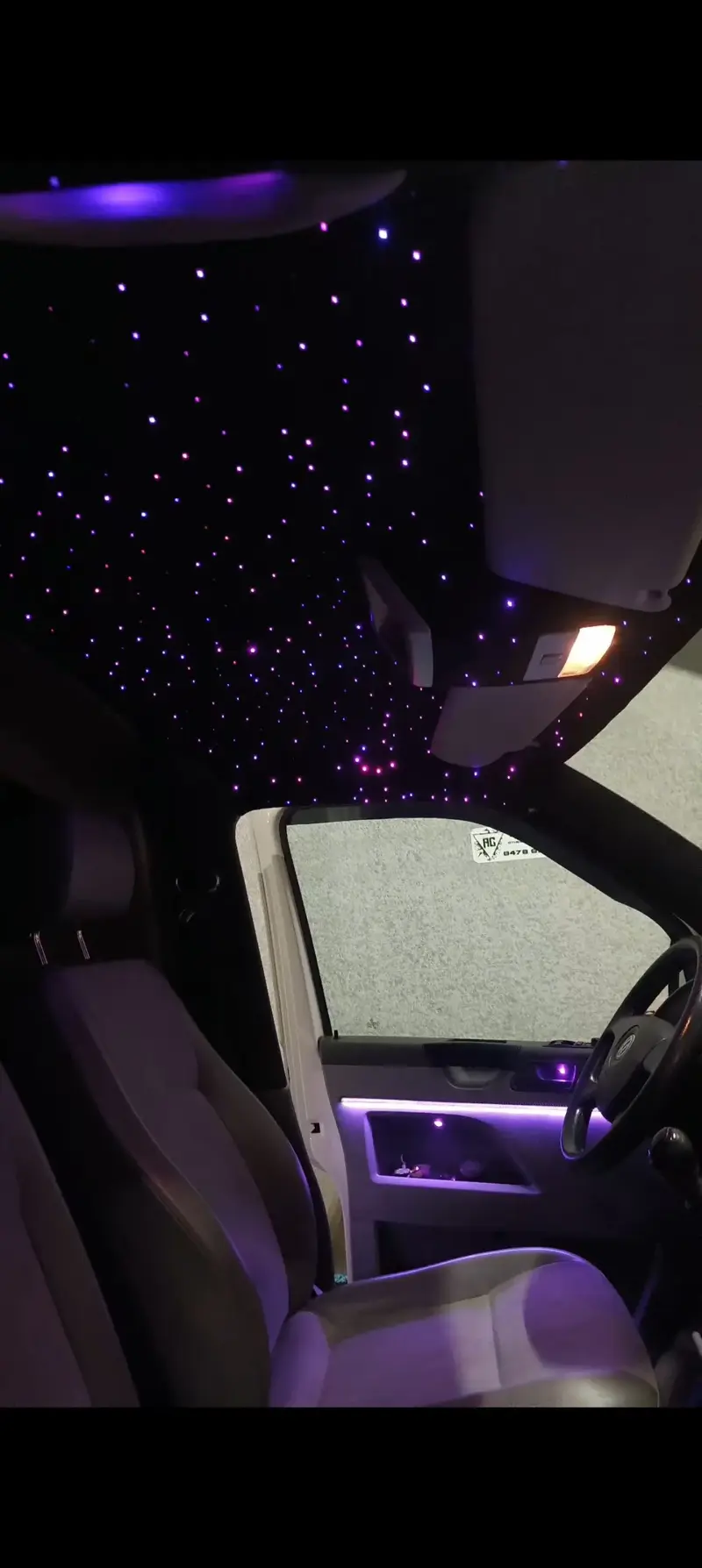 Montaj Cer Înstelat Starlight Headliner în Roeselare - AG Detailing